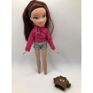 Bratz MGA Phoebe Back to School 2006 Doll Sweatshirt Shirt And Shorts
